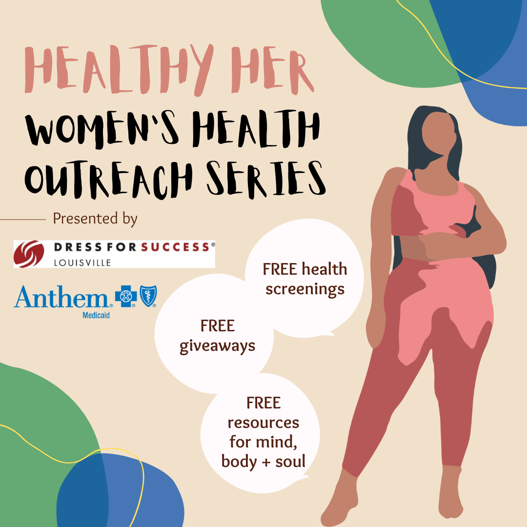 Healthy Her Outreach Series flyer